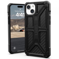Husa pentru Apple iPhone 15 Plus, Urban Armor Gear, Monarch Carbon, Neagra