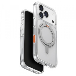 Husa pentru Apple iPhone 17 Pro Max, UNIQ, Swivix, Argintie