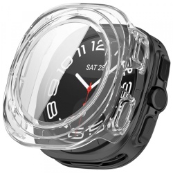 Husa pentru Samsung Galaxy Watch Ultra2, Techsuit, Defense360 Pro, Transparenta