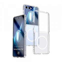 Husa pentru Samsung Galaxy Z Flip7 F766, 3MK, Clear, Transparenta