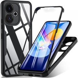 Husa pentru Xiaomi Poco M6 4G / Redmi 13, Techsuit, ColorVerse 360, Neagra