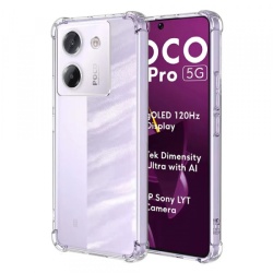 Husa pentru Xiaomi Poco M7 Pro 5G, Techsuit, Shockproof Clear, Transparenta
