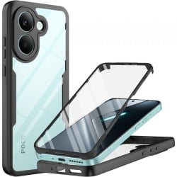 Husa pentru Xiaomi Poco X8 Pro, Techsuit, ColorVerse 360, Neagra
