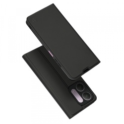 Husa pentru Xiaomi Redmi 17C 5G, Techsuit, Magskin Book, Neagra