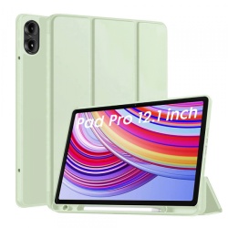 Husa pentru Xiaomi Redmi Pad Pro / Pad / Pad Pro 5G, Techsuit, Flex Trifold, Verde Inchis