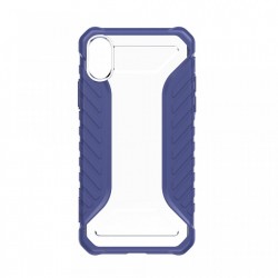 Husa protectie antisock, Baseus Michelin, pentru iPhone XS Max, albastru