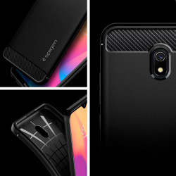 Husa Spigen Armour Xiaomi Redmi 8a - negru mat - Img 2