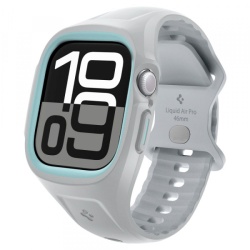 Husa Spigen Liquid Air Pro pentru Apple Watch Series 10 / 11 46mm, Gri