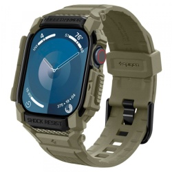 Husa Spigen Rugged Armor Pro pentru Apple Watch Series 10 46mm, Kaki