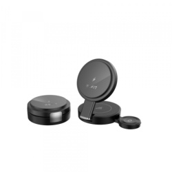 Incarcator Retea Wireless HAVIT W3100 3in1, 15W, 1.67A, Negru