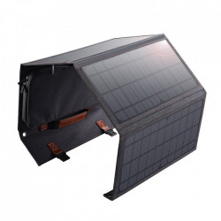 Incarcator solar pliabil Choetech Solar fotovoltaic 36W USB / USB tip C (94 x 36 cm) Gri (SC006) - Img 8