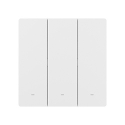 Întrerupător inteligent de perete SONOFF SwitchMan M5 Wi-Fi / Matter, cu 3 canale, versiune independentă, alb (M5-3C-86W) - Img 2