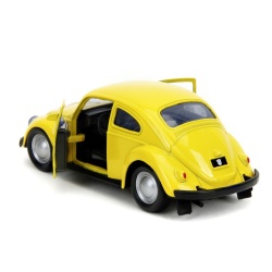 JADA TRANSFORMERS MASINUTA METALICA BUMBLEBEE VOLKSWAGEN BEETLE SCARA 1:32 - Img 3