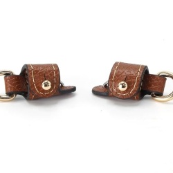 Kit curea de umăr din piele reglabilă pentru mini genți, baretă crossbody de schimb cu carabine metalice pentru genți mici - Img 2