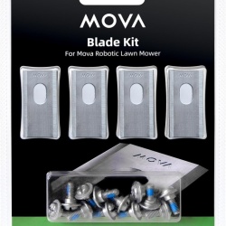 Kit de 12 lame Mova MBKM10, compatibile cu robot de tuns gazon Mova 600 / 1000