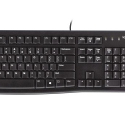 Kit Logitech Wired Desktop MK120, USB 2.0, layout US INTL, Negru - Img 6