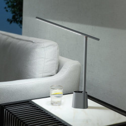 Lampa LED de birou pentru lectura,pliabila,reincarcabila Baseus Smart Eye (Smart Light) gri (DGZG-0G) - Img 2