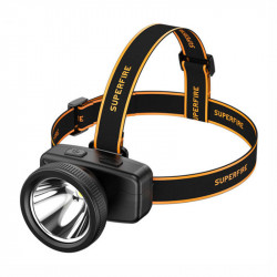 Lanterna de cap Superfire HL55, 150lm, USB-C