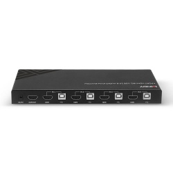 Lindy KVM Switch 4 HDMI 4K60 USB & Audio - Img 8