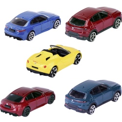 MAJORETTE MASINUTE METALICE SET 5 MASINI ALFA ROMEO - Img 3
