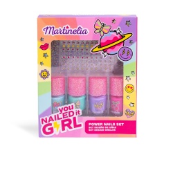 MARTINELIA SUPER GIRL SET 4 LACURI DE UNGHII SI ACCESORII