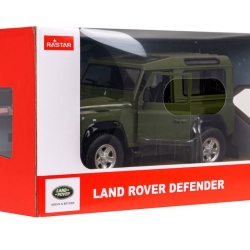 MASINA CU TELECOMANDA LAND ROVER DEFENDER VERDE CU SCARA 1 LA 14