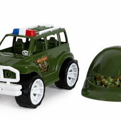 MASINA JEEP OFF ROADER CU CASCA MILITAR 32CM - Img 2