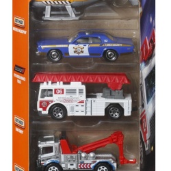 MATCHBOX SET 5 MASINUTE METALICE RESCUE SCARA 1 LA 64 - Img 1
