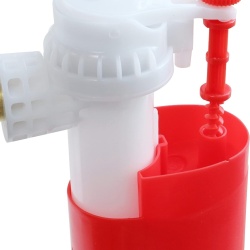 Mecanism Complet Universal Tomatherm pentru Toaletă, Cu Cablu pentru Dublă Tragere și Robinet de Alimentare Lateral, Conector din Aramă M12/17 (3/8 Inch) - Img 2