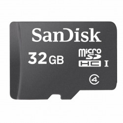 Memory Card microSDHC SanDisk 32GB, Class 4