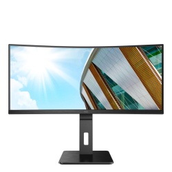 Monitor Curbat LED VA AOC 34", WQHD, 100Hz, 4ms, FreeSync2, FrameLess, HDMI, DisplayPort, CU34P2A - Img 8