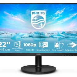 Monitor LED VA Philips 21.5", Full HD, HDMI, Negru, 221V8A - Img 5