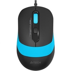 Mouse A4tech FM10 cu fir 1600DPI, albstr