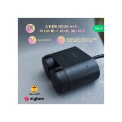 Nous A4Z smart Tuya Zigbee outdoor power strip - Img 2