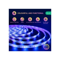 Nous F2 smart Tuya Wi-Fi RGB LED strip, 10 meters - Img 2