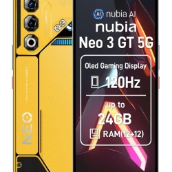 Nubia Neo 3 GT, 12+12GB RAM, 256GB, 5G, Electro Yellow