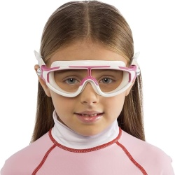 Ochelari de Înot pentru Copii CRESSI Baloo, Protecție UV și Lentile Anti-Aburire din Policarbonat, Catarame Micrometrice, Include Cutie de Protecție, pentru Vârsta 3-6 Ani - Img 3