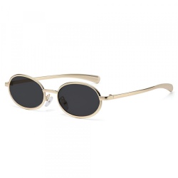 Ochelari De Soare Dama Techsuit 3220, Aurii Negri