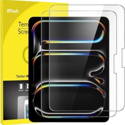 Pachet de 2 folii de protecție ecran JETech pentru iPad Pro 13" M5/M4