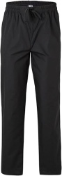 Pantaloni Bucătar Unisex Velilla din Poplin cu Șnur și Elastic în Talie, Pantaloni Profesional HoReCa pentru Bucătărie, Talie Medie, 3 Buzunare, 65% Poliester / 35% Bumbac