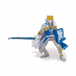 PAPO FIGURINA REGE CU BLAZON DRAGON albastru - Img 2