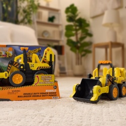 PATRULA CATELUSILOR RUBBLE SI ECHIPA VEHICUL BULDOZER CU MOTOR DUBLU - Img 3