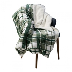 Patura Blanita Carouri Verde 200x220 cm - Img 3