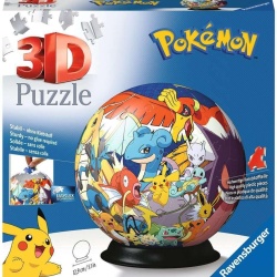 PUZZLE 3D GLOB POKEMON 73 PIESE