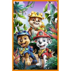 PUZZLE TREFL 3X80 PATRULA CATELUSILOR EROII DINOZAURILOR - Img 3