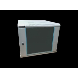 RACK 6U 600x450 MONTAJ PERETE GRI