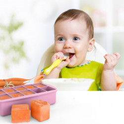 RECIPIENT REFRIGERARE HRANA BEBE, MELII, ROZ 59 ML X 10 CUB - Img 3