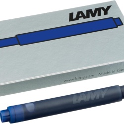Rezerve de Cerneală Lamy T10 Albastru (Pachet cu 5 Cartușe), Compatibile cu Stilourile Lamy