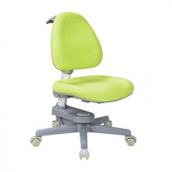 Scaun de studiu ergonomic reglabil pentru copii Ergok Rona, Verde