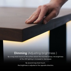 SENZOR SMART TOUCH DIMABIL PENTRU BANDA LED - ALB - Img 5